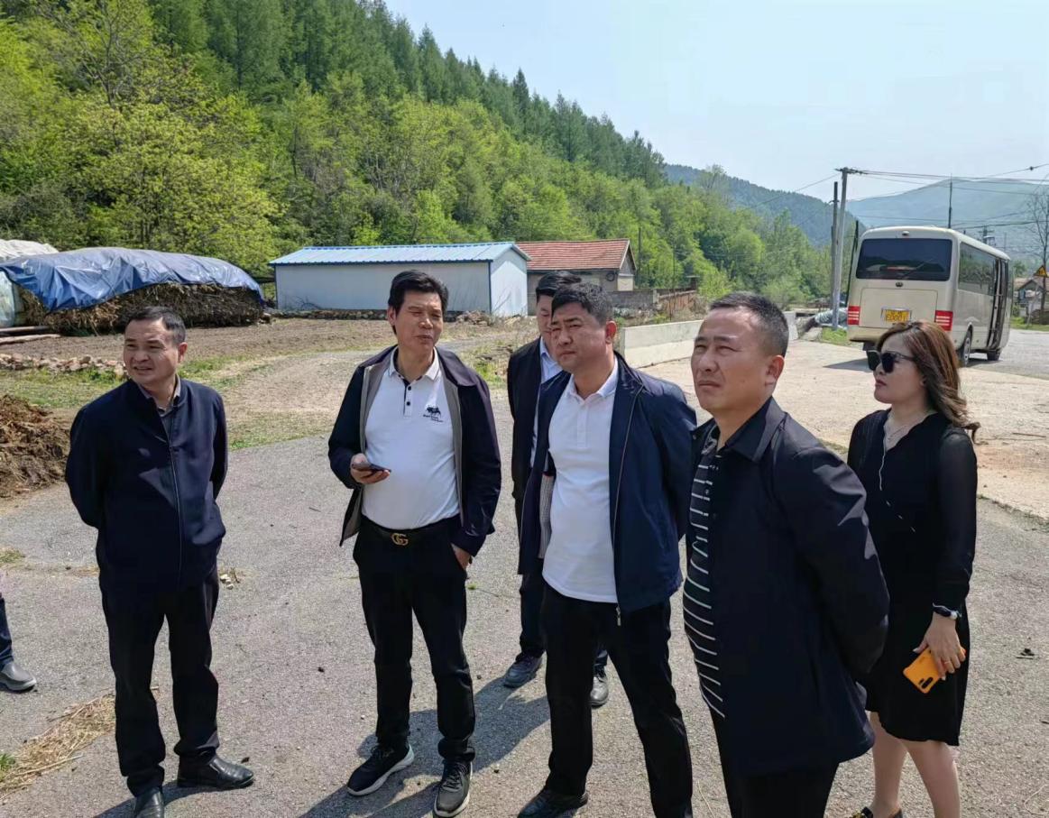 南芬区邀请江西奥特公司考察洽谈方解石产业项目