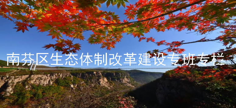 南芬区生态体制改革建设专班专栏